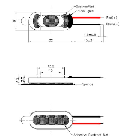 Oval speaker