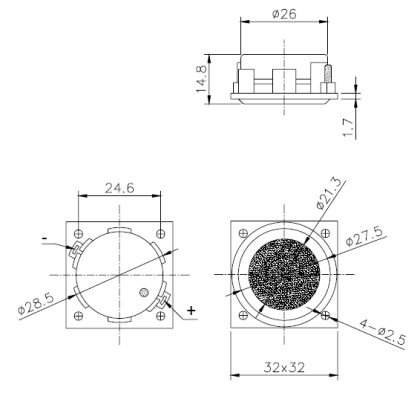 Rectangular speaker