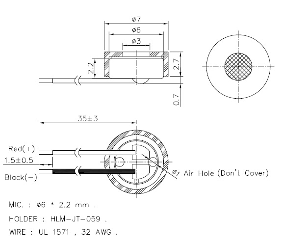 Unidirectional Condenser microphone